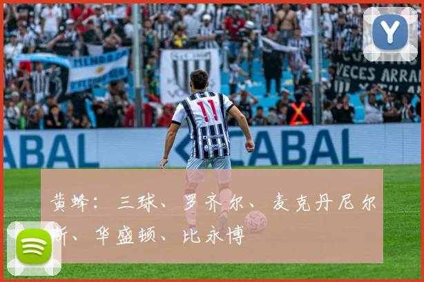 黄蜂：三球、罗齐尔、麦克丹尼尔斯、华盛顿、比永博